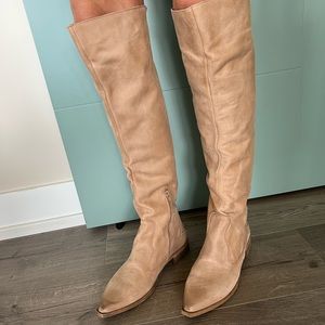 Free people Brenna over the knee boots